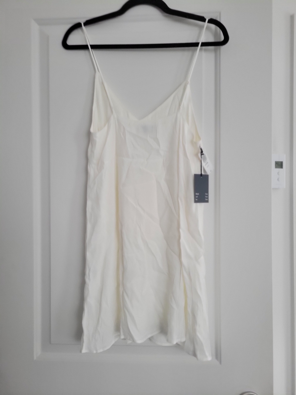 Aritzia Wilfred Vivienne Ivory Slip Dress - Picture 3 of 4